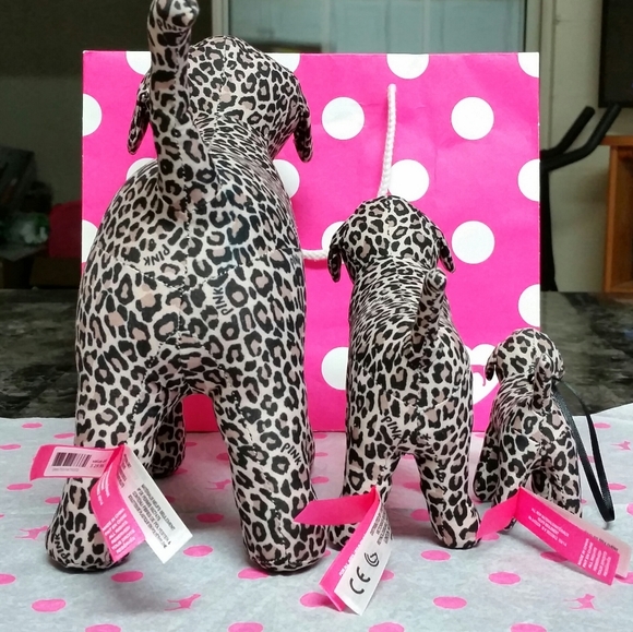 SOLD✔️ Victoria's Secret Cheetah Dog Set ⭐RARE⭐ - Picture 7 of 10